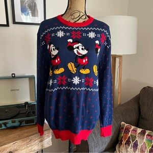 Disney Mickey Mouse
Christmas Sweater Size Large